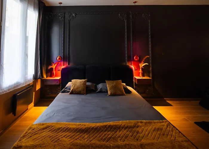 Apartmán Dreamy - Evasion, Balnéo&cinéma Privé Angers